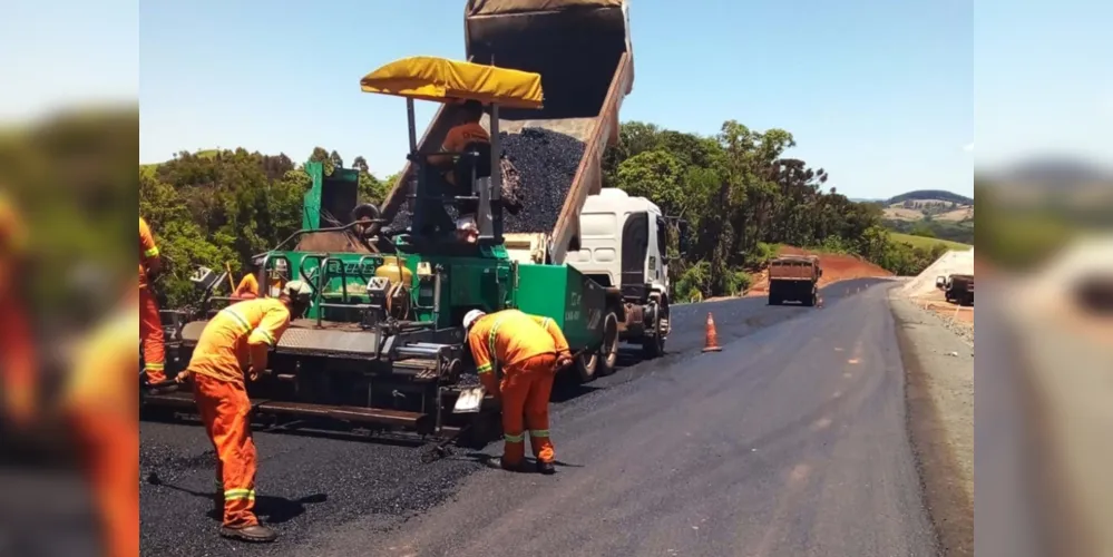 DER/PR recuperou rapidamente quedas de barreiras nos Campos Gerais