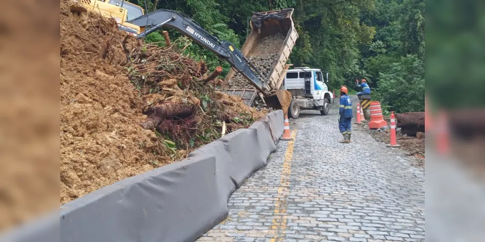 A rodovia havia sido interditada na última quarta-feira (15)