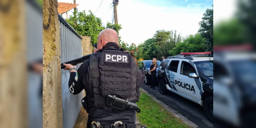 A ação aconteceu simultaneamente em todo o Paraná e faz parte da Operação Átria, realizada pelo Ministério da Justiça e Segurança Pública
