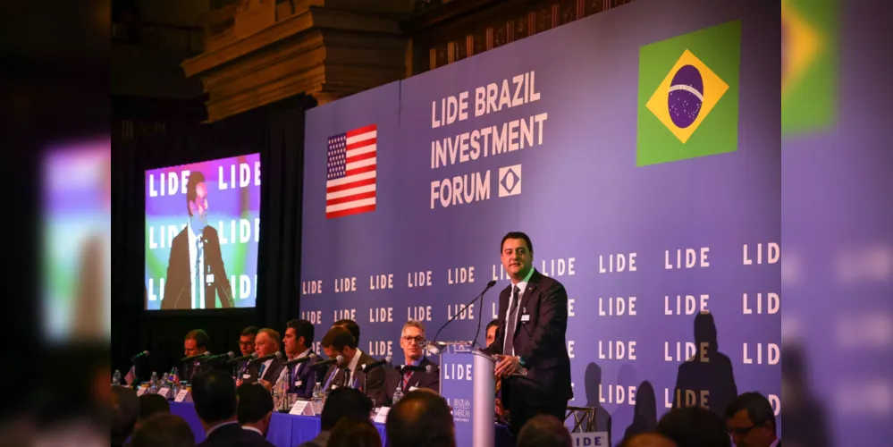Ratinho Junior também explicou os planos robustos de investimentos para os próximos anos
