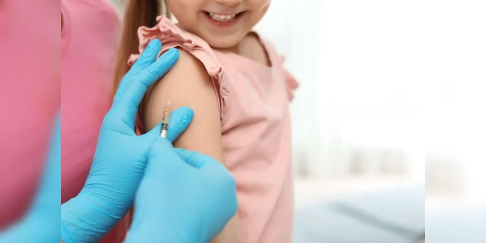 Saúde faz chamada para vacinação infantil contra a Covid 19