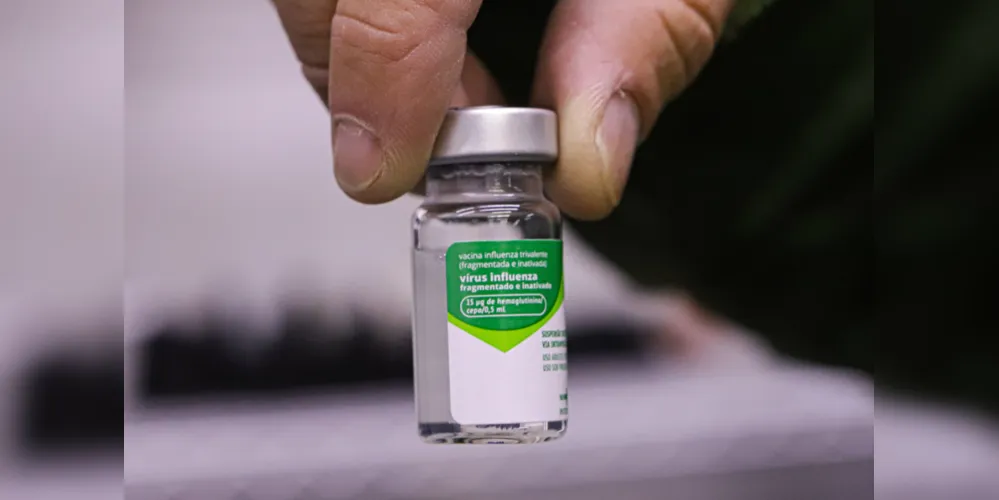 Até agora, o Estado recebeu 388 mil doses para vacinação contra a gripe