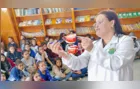 Estudantes de Arapoti  recebem novos kits de higiene bucal
