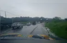 BRs 373 e 376 apresentam pontos de alagamento após fortes chuvas