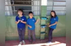 Horta suspensa é desenvolvida por alunos em PG
