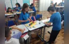 Atividade prática de matemática auxilia classe em PG