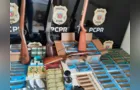 Ação policial na região termina com apreensão de arsenal