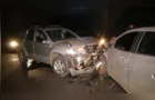 Colisão no viaduto da Tetra Pak deixa duas mulheres feridas