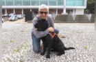Cão-guia e servidor cego vão trabalhar no Governo do Paraná