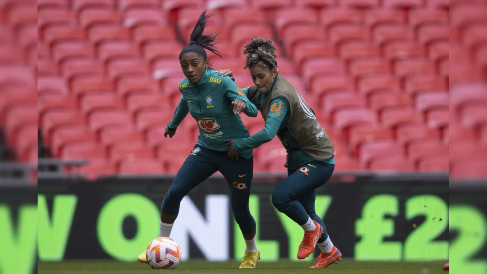 Brasil pega Inglaterra em Wembley na primeira Finalíssima feminina