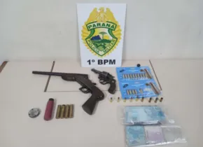 Armas e munições que foram apreendidas passarão por perícia na 13ª SDP