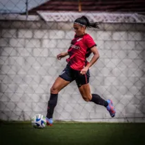 Atacante do Athletico Paranaense, Thayslane aponta expectativa para terceira r odada do
Brasileirão Feminino: “foco total em buscar vencer a partida”