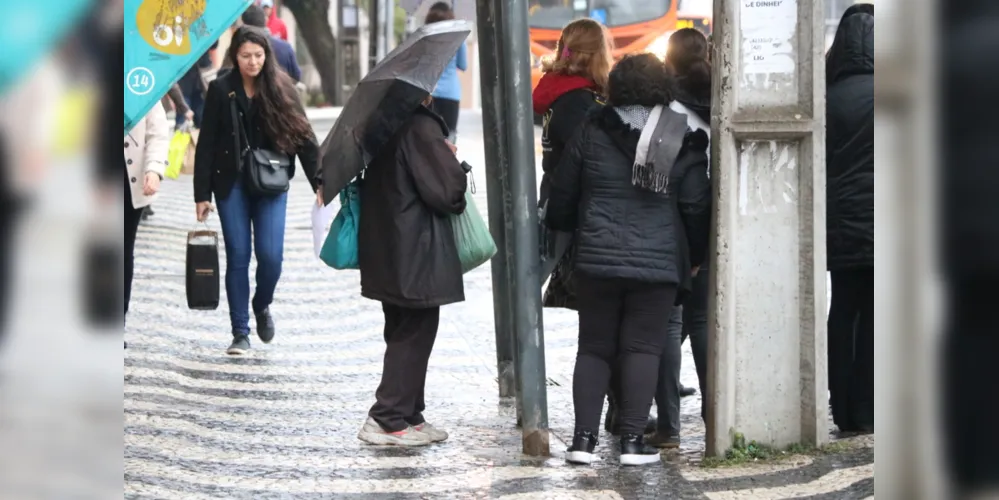 Baixa temperatura foi registrada na manhã desta sexta-feira (16), em Ponta Grossa