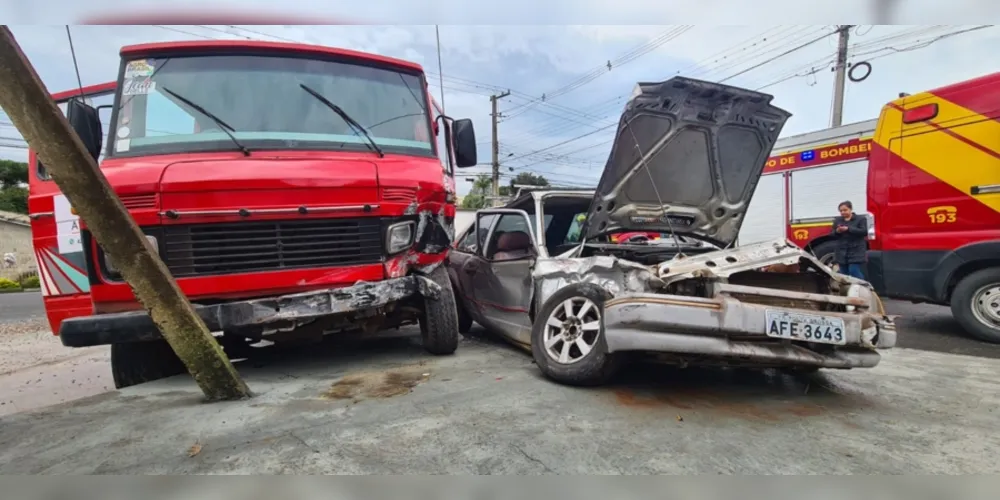 O acidente ocorreu no cruzamento das ruas Mathias de Albuquerque com Theodoro Sampaio, na Vila Guaíra