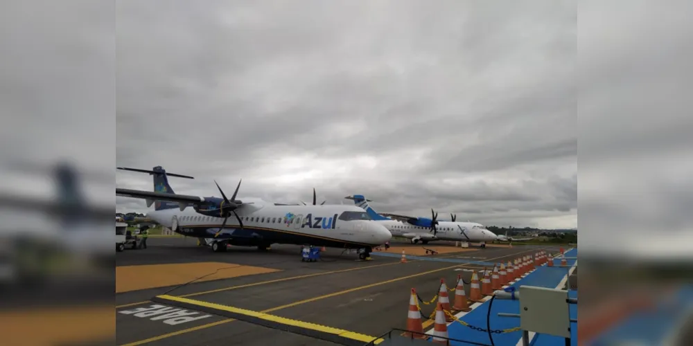 Apesar de ter recebido o número recorde de 11 mil passageiros no ano passado, aeroporto de Ponta Grossa tem apenas um voo regular