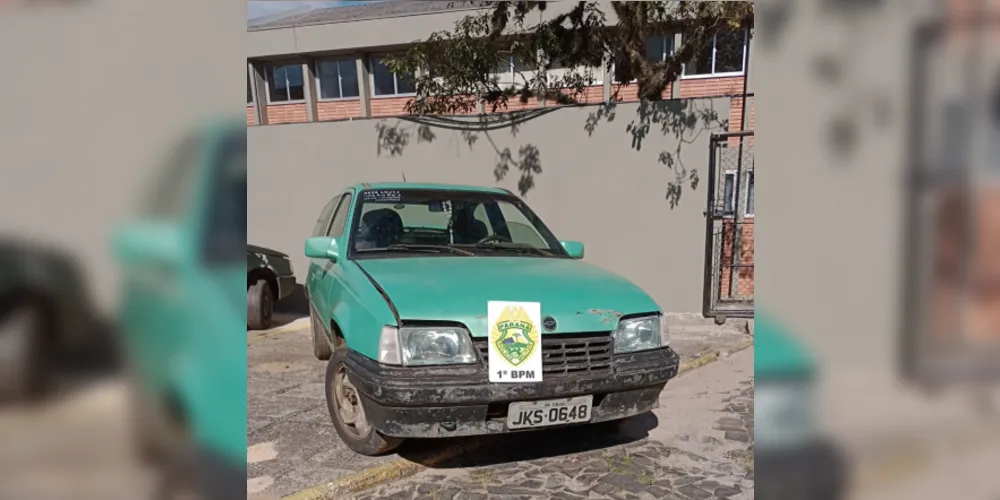 Chevrolet Kadett foi furtado no San Martín e localizado no Rio Verde