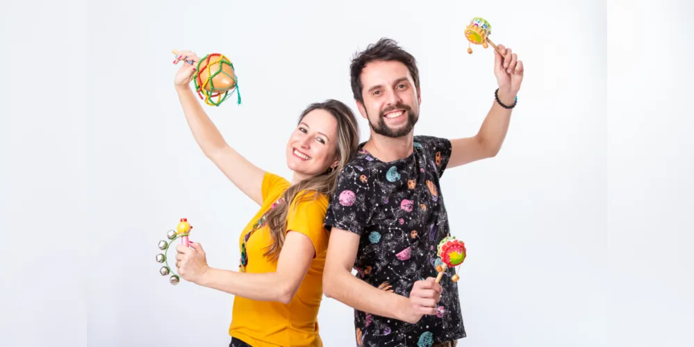 O EP Brincadeiras Cantantes traz seis composições de Juliani Ribeiro e Joãozinho com foco na prática do brincar