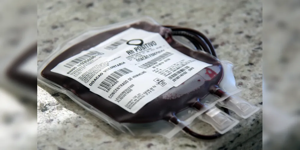 Uma doação de sangue pode salvar até quatro vidas