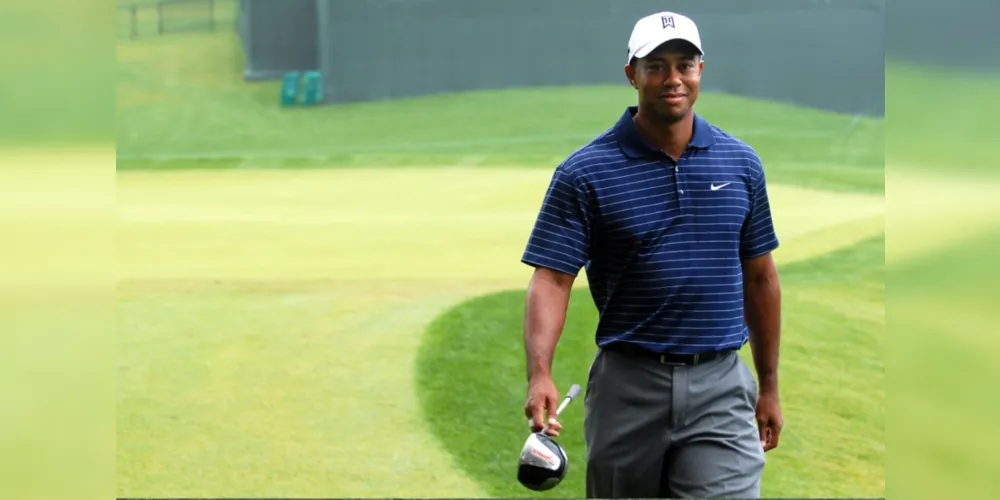 O astro do golfe, Tiger Woods, é um conhecido frequentador da cidade de Las Vegas