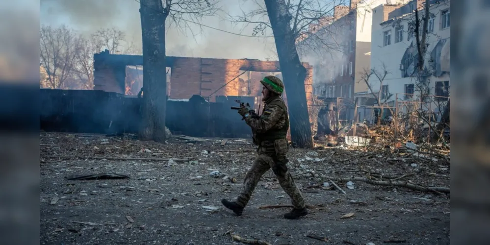 Guerra na ucrânia começou há mais de um ano
