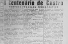 Coluna Fragmentos: Castro: a “Cidade Mãe” do Paraná