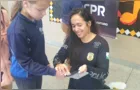 Estudantes participam de ações de cidadania com a Polícia Civil