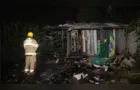Irmãos são surpreendidos com incêndio em residência no Dallabona