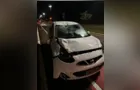 Carro atinge égua em avenida movimentada de PG