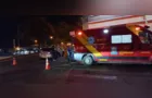 Acidente ao lado de shopping deixa dois feridos em PG