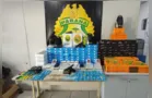 PM apreende mais de R$ 1,3 mi em drogas e cigarros eletrônicos no PR