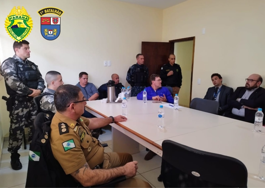 Reunião foi nesta quinta no 1º BPM