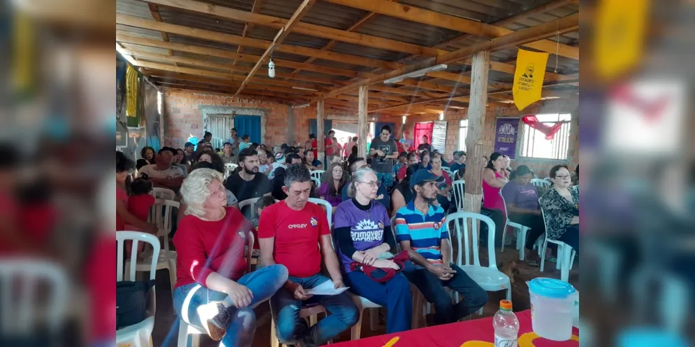 Evento foi realizado na ocupação Ericson Duarte, região do Jardim Andorinhas