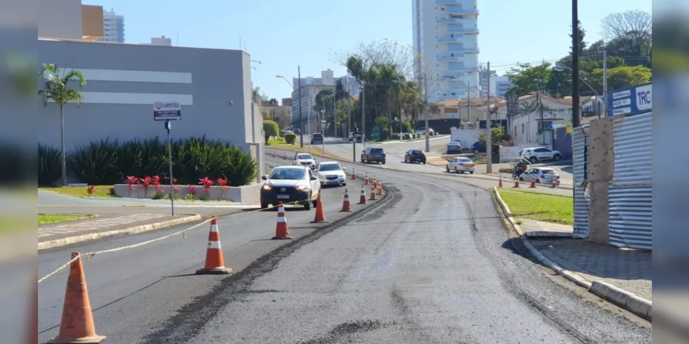 A partir de segunda (21), o trecho seguirá em obras, na Rua Emílio de Menezes, desde a alça de acesso à Avenida Visconde de Mauá até o Estádio Germano Kruger