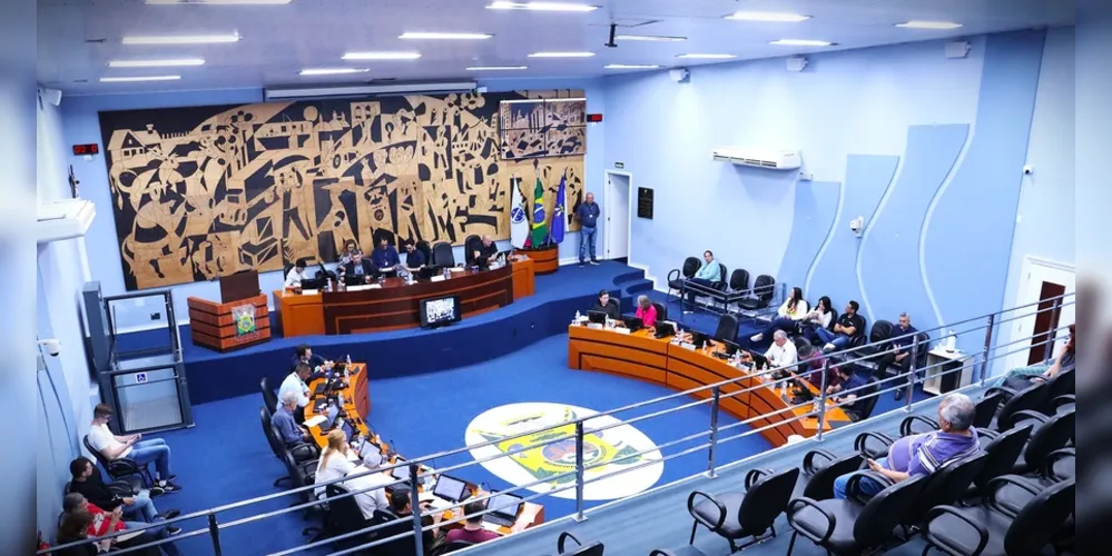 Votação acontece na Câmara Municipal de Ponta Grossa (CMPG)