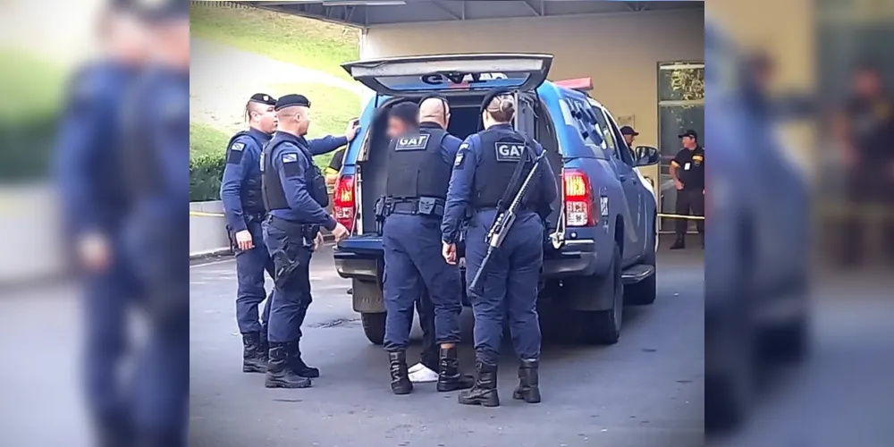 'Equipe GAT' da Guarda Municipal impediu a ação do suspeito