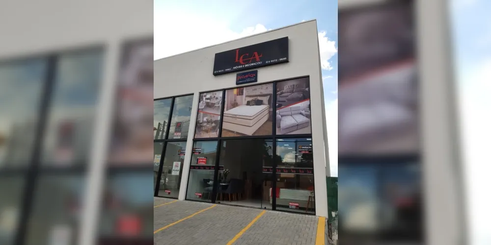 A 'LCA' tem duas lojas em Ponta Grossa: em Oficinas e em Uvaranas