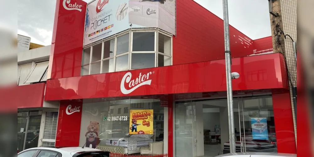 As três lojas ficam localizadas nas regiões centrais de Ponta Grossa