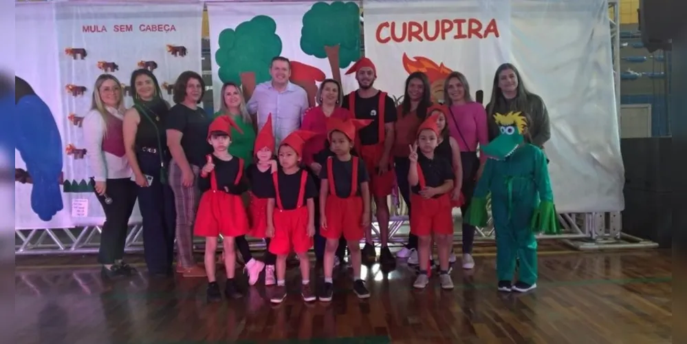 O Festival contou com a presença do vice-prefeito Potinho e da secretária de Educação Josélia Ferreira