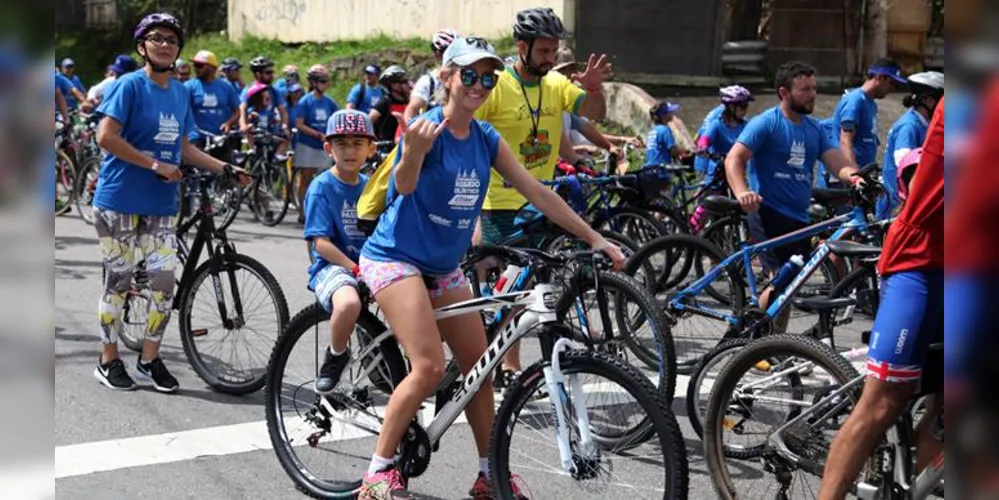 Passeio Ciclístico em Curitiba é voltado a participação de famílias e crianças