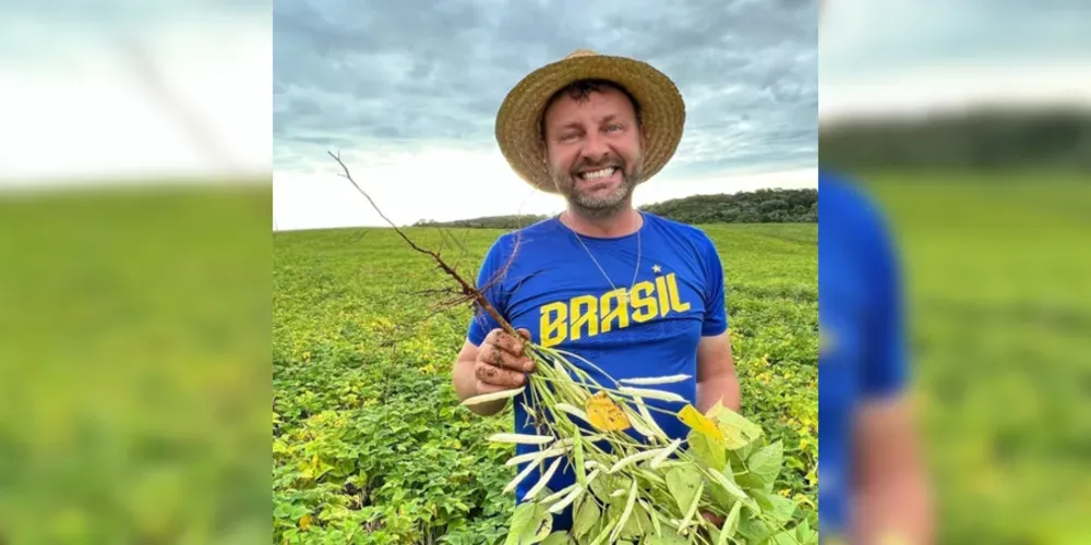 Laércio Dalla Vecchia é agricultor premiado na produção de soja