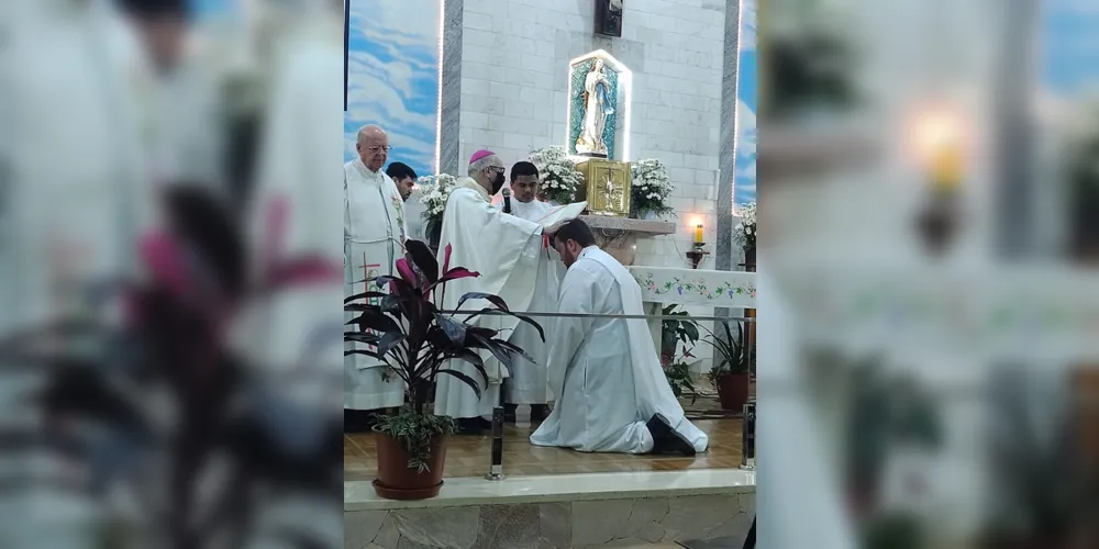Cerimônia ocorreu no fim de semana e teve a presença do Bispo Dom Sérgio