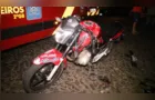 Vídeo mostra acidente entre carro e moto próximo ao ‘Meneleu’