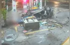 Três pessoas morrem após carro invadir posto de gasolina; veja vídeo