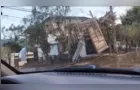 Vídeo mostra 'cenário de guerra' após ciclone no Rio Grande do Sul