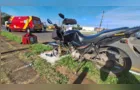 Jovem de 20 anos fica em estado grave após acidente de moto em PG