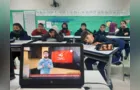 Aula sobre a Independência do Vamos Ler é destaque em Castro
