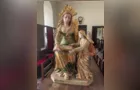 Imagem de Sant’Ana receberá restauro em igreja matriz de Castro