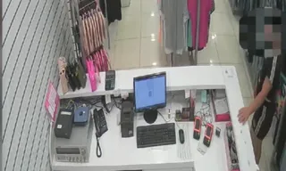 Imagem ilustrativa da imagem Mulher furta celular em loja do Calçadão de PG; veja vídeo