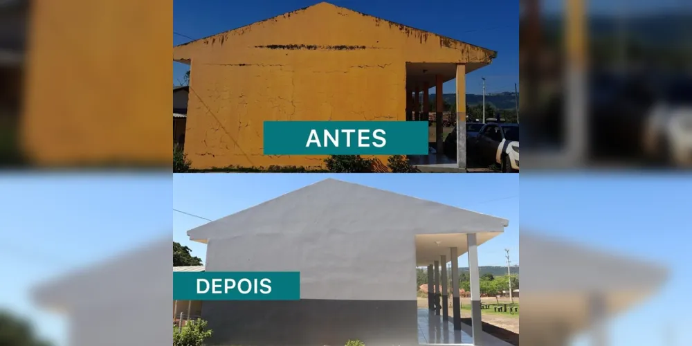 Nas última duas semanas, a Prefeitura de Cândido de Abreu, por intermédio da Secretaria Municipal de Educação e Cultura concluiu as reformas de duas escolas no município