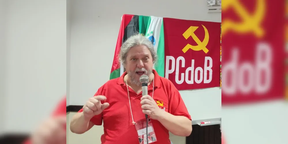 Ponta-grossense Elton Barz é reeleito presidente do PCdoB-PR